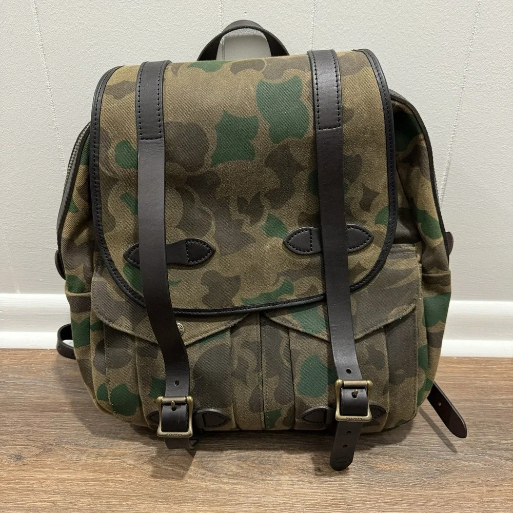 Filson‎ Large Rugged Twill Rucksack Shrub Camo - Picture 2 of 10